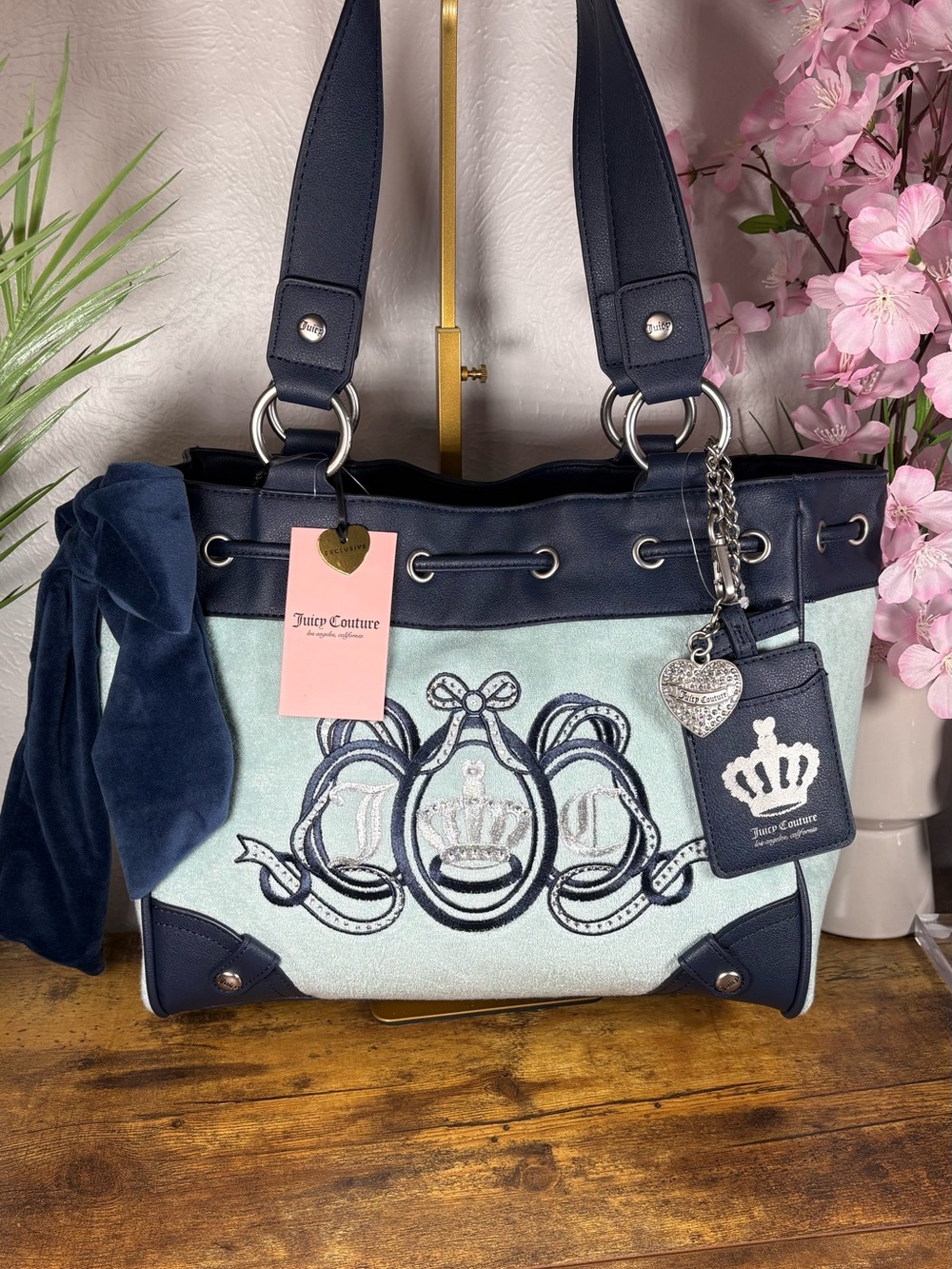 NEW! Juicy Couture Lovers club blue y2k Daydre